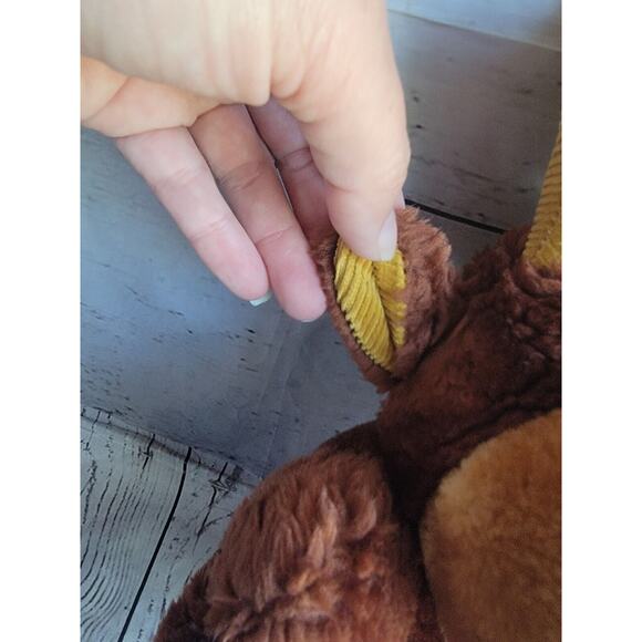 Vintage Superior Toy and Novelty Inc Reindeer Moose Stuffed Animal Plush Toy 11" - Picture 7 of 9